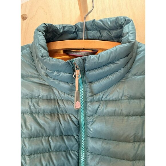 $249 Stio PINION 800 Down Sweater Fullzip Women's Med Hillside Spruce Green - Picture 6 of 16